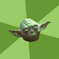 Advice Yoda meme template