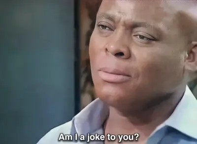 Am I a joke to you? meme template