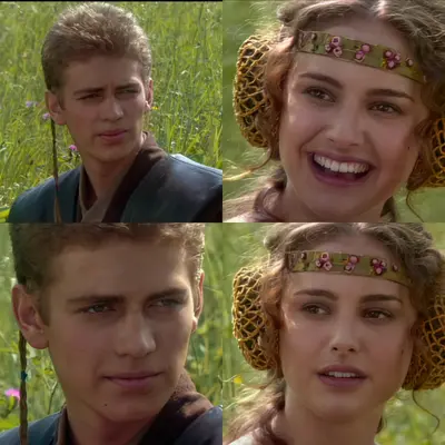 Anakin Padme for the better meme template