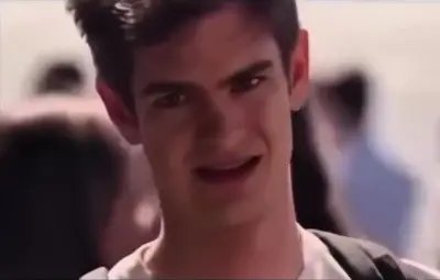 Andrew Garfield Staring meme template