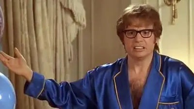 Austin Powers Honestly meme template