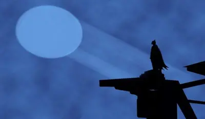 batman signal meme template