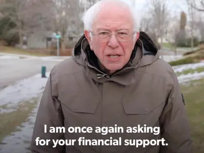 Bernie Sanders I am once again asking... meme template
