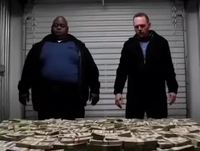 Big pile of money (Breaking Bad) meme template