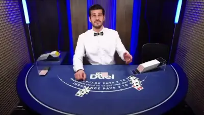Blackjack dealer wtf is this meme template