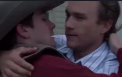 Brokeback mountain make out meme template