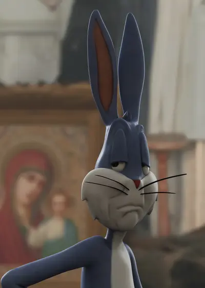 Bugs Bunny disapproval meme template
