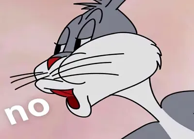 Bugs Bunny no meme template