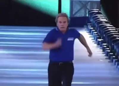Charles Robinson Entering Ring meme template