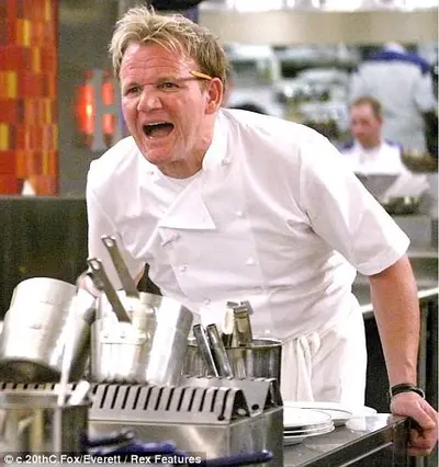 Chef Gordon Ramsay meme template