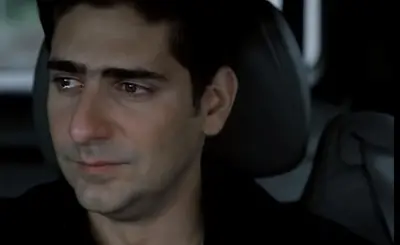 Chris sad in car meme template