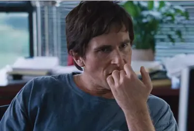 Christian Bale The Big Short meme template