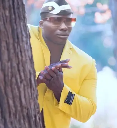 Coffin dance rubbing hands meme template