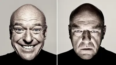 Dean Norris's reaction meme template