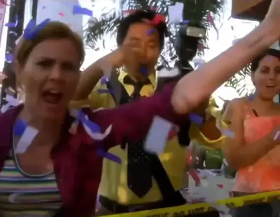 Dexter celebration meme template