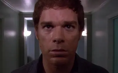 Dexter sweating meme template