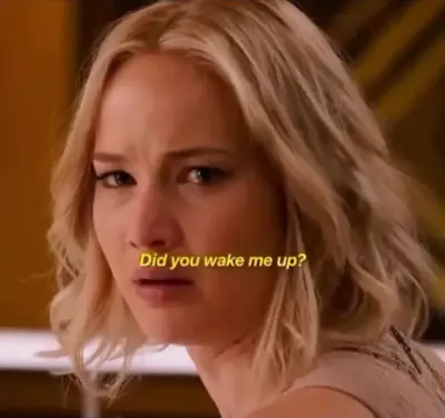 Did you wake me up? meme template