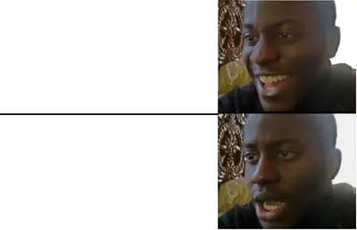Disappointed Black Guy meme template