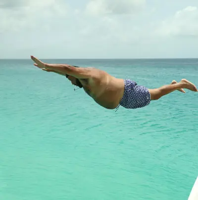 DJ Khaled belly flop meme template