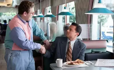 Donnie and Jordan Belfort meme template
