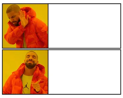 Drake Meme Template meme template