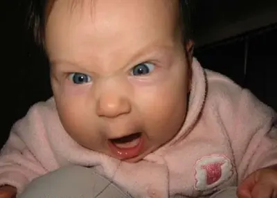 Evil Baby meme template