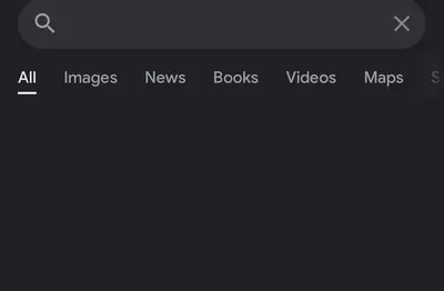Fake search meme template