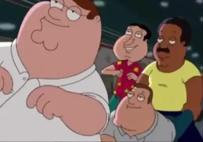 Family Guy vibes meme template