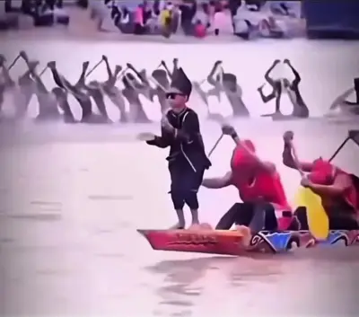 Filipino boat kid meme template