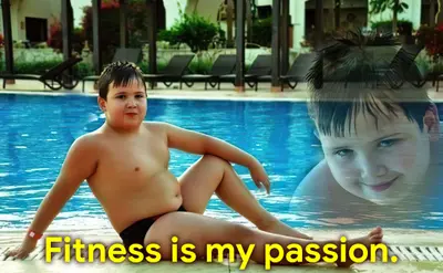 Fitness is my passion meme template