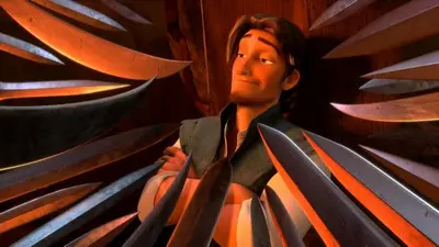 Flynn rider swords meme template