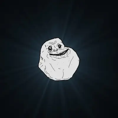 Forever Alone meme template