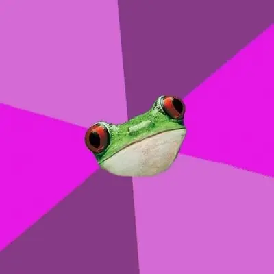 Foul Bachelorette Frog meme template