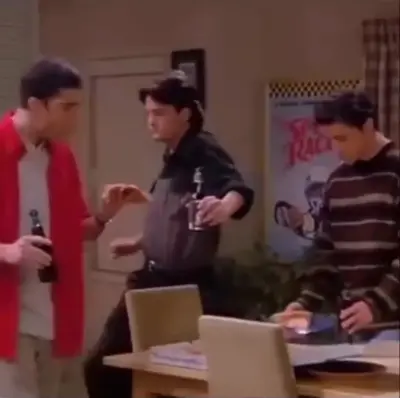 Friends vibes meme template