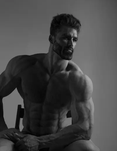 Gigachad giga chad meme template