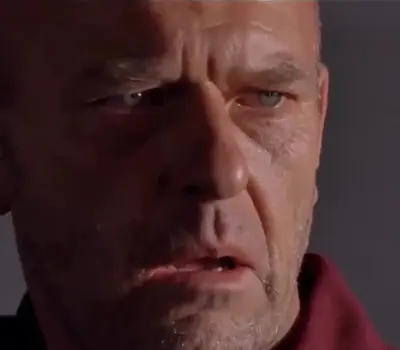 Hank Schrader I don't know who you are meme template