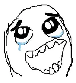 Happy Guy Rage Face meme template
