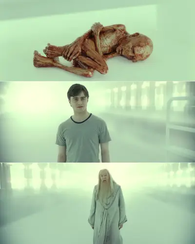 Harry Potter limbo scene meme template