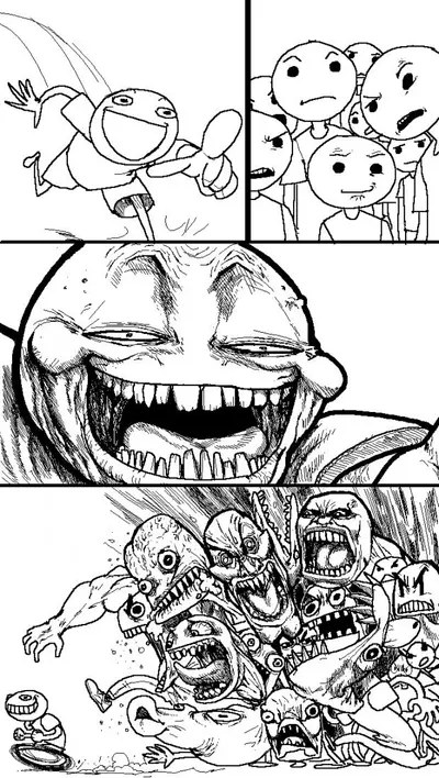 Hey Internet meme template