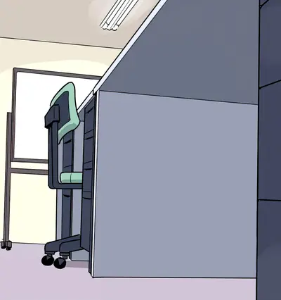 Hiding under desk meme template