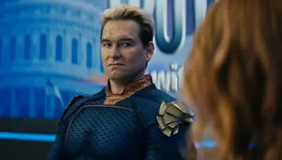 Homelander disgusted meme template