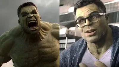 Hulk angry vs smart meme template