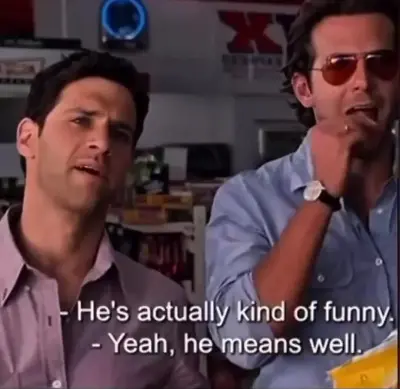 Is he all there mentally? meme template
