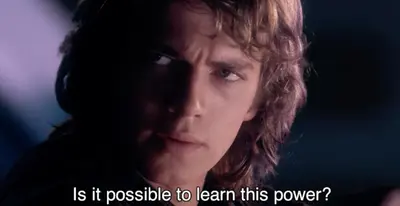 Is it possible to learn this power meme template