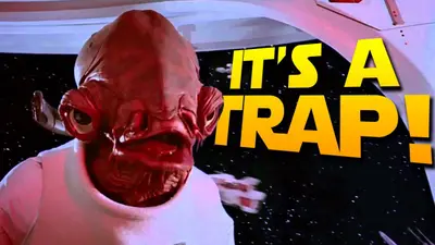 It's a trap Ackbar meme template