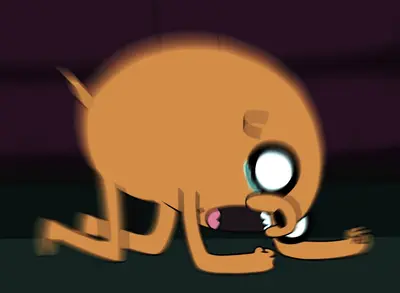 Jake screaming adventure time meme template