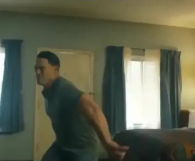 John Cena Dance Peacemaker meme template