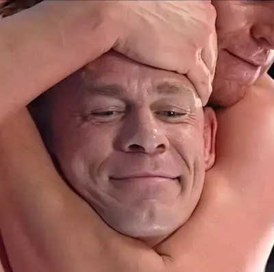 John Cena in Headlock Retires From WWE meme template