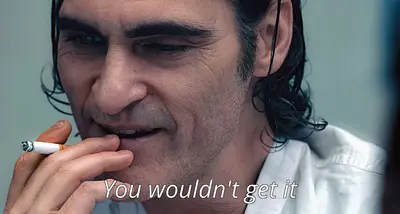 Joker you wouldn't get it meme template