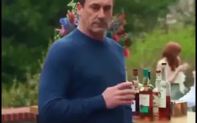 Jon Hamm realization meme template